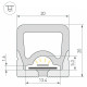 Профиль накладной гибкий Arlight WPH-FLEX 062835