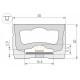Профиль накладной гибкий Arlight WPH-FLEX 062838