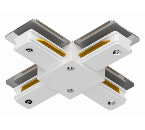 Соединитель с токопроводом X-образный для треков Arte Lamp Track Accessories A110033