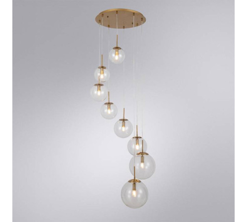 Подвесная люстра Arte Lamp Volare 8 ламп A1900SP-8AB