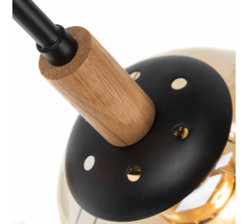 Люстра на штанге Arte Lamp Oxford A2716PL-8BK