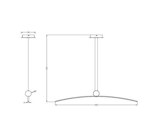 Подвесной светильник Arte Lamp Arno A3362SP-25BK
