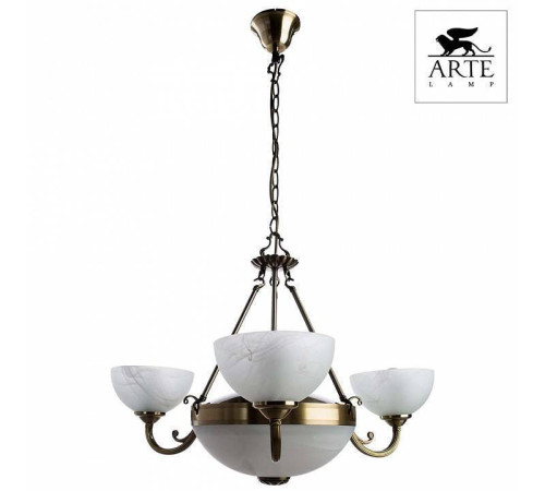 Подвесная люстра Arte Lamp Windsor A3777LM-3-2AB