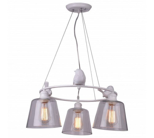 Подвесная люстра Arte Lamp Passero A4289LM-3WH