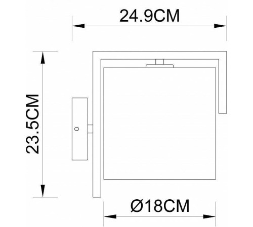 Бра Arte Lamp Aperol A5031AP-1SS