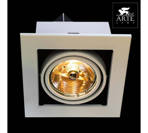 Встраиваемый светильник Arte Lamp Cardani Medio A5930PL-1WH