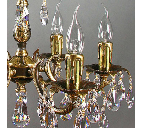 Подвесная люстра Ambiente by Brizzi Benisa 2226/6 PB Tear Drop