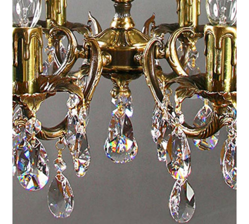 Подвесная люстра Ambiente by Brizzi Benisa 2226/6 PB Tear Drop