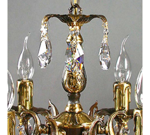 Подвесная люстра Ambiente by Brizzi Benisa 2226/6 PB Tear Drop