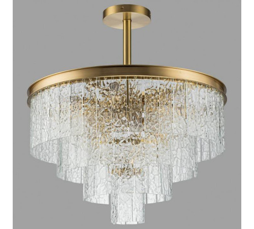 Люстра на штанге Belfast Harland 6308-6 BR CL