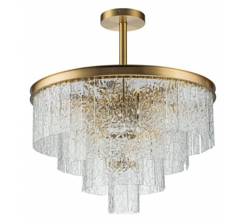 Люстра на штанге Belfast Harland 6308-6 BR CL