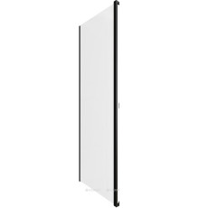 Боковая панель для душевой двери Allen Brau FANTASY 2.0 900 мм стекло прозрачное черный матовый 3.11013.31