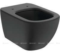 Унитаз подвесной Ideal Standard Tesi AquaBlade черный матовый T0079V3