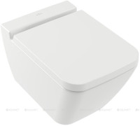 Унитаз подвесной Villeroy & Boch Finion CeramicPlus 375x560 мм без сиденья 4664R0R1