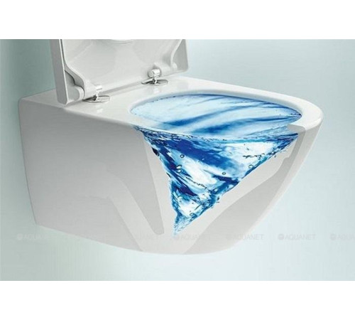 Унитаз подвесной Villeroy & Boch Subway 3.0 375x560 мм CeramicPlus с сиденьем 4670TSR1