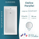 Ванна чугунная Delice Parallel 1700х700 мм без ручек DLR220505