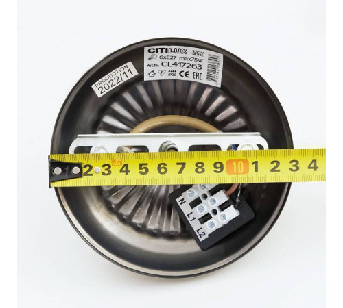 Подвесная люстра Citilux Франческа CL417263