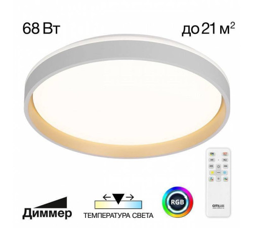 Накладной светильник Citilux ENZO CL753450G