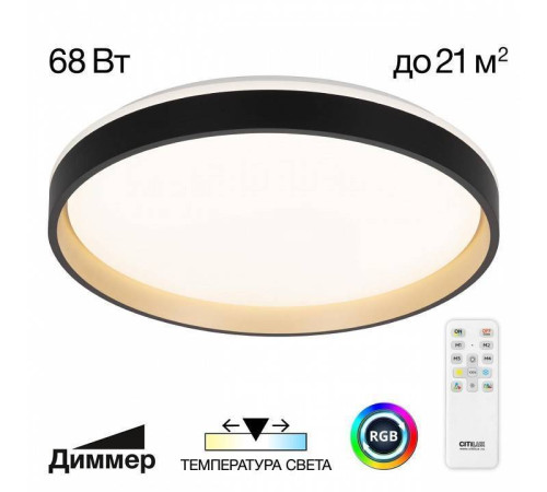 Накладной светильник Citilux ENZO CL753451G