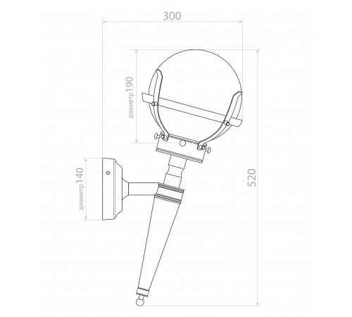 Бра Covali WL-30563