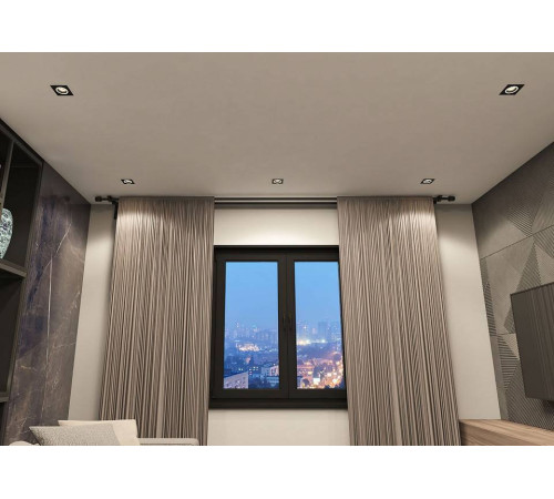 Встраиваемый светильник Denkirs DK2060 DK2061-BK