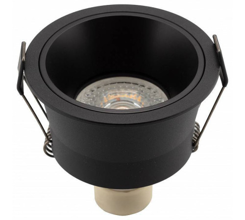 Плафон металлический Denkirs DK2411 черный DK2411-BK