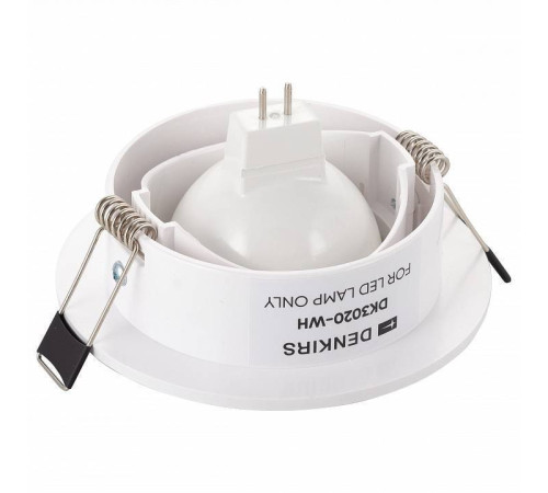 Встраиваемый светильник Denkirs Billum DK3020-WH