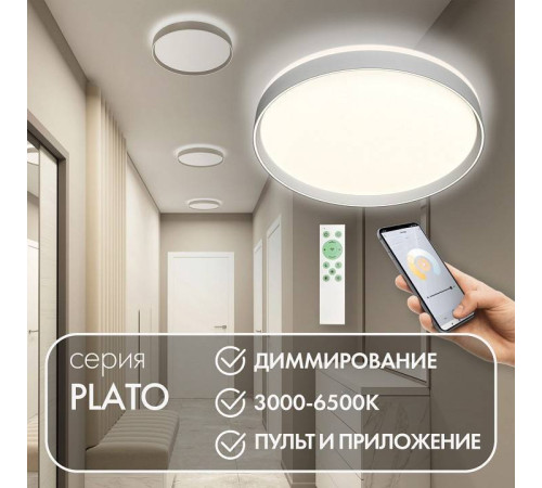 Накладной светильник Denkirs PLATO DK6511-WH