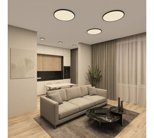 Накладной светильник Denkirs THIN DK6520-BK