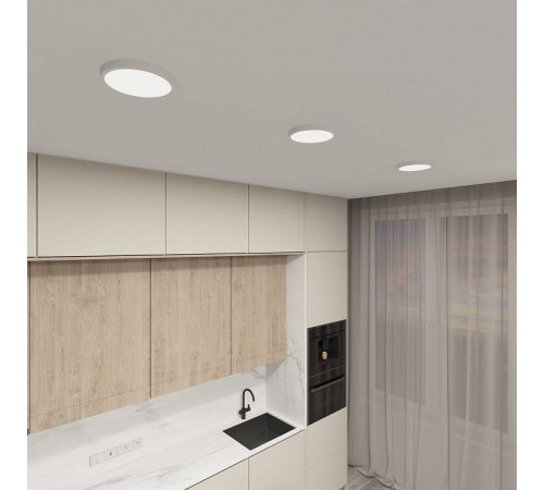 Накладной светильник Denkirs THIN белый DK6520-WH