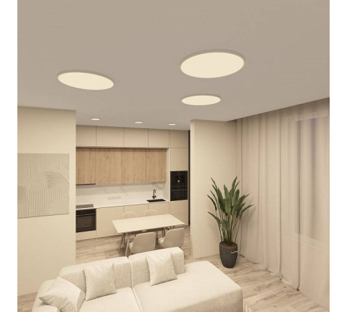 Накладной светильник Denkirs THIN белый DK6520-WH