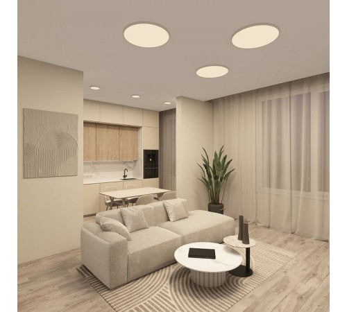 Накладной светильник Denkirs THIN белый DK6520-WH