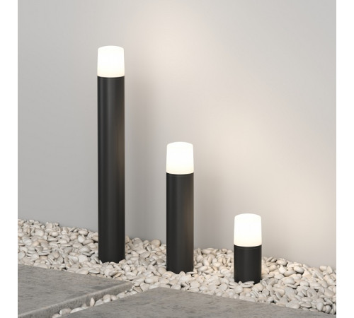 Наземный низкий светильник Denkirs NORD DK9743-BK