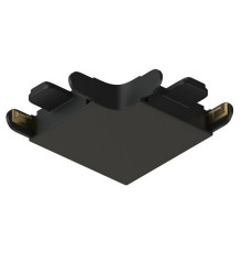 Соединитель угловой L-образный для треков накладных Denkirs AIR BASE TR5231-BK