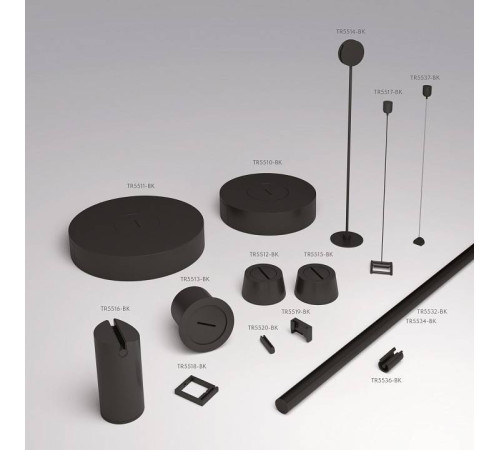 Основание на подвесе для трека-ремня Denkirs BELTY BASE TR5514-BK