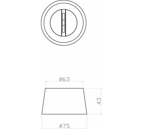 Основание для трека-ремня Denkirs BELTY BASE TR5515-BK
