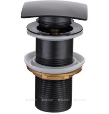 Донный клапан Allen Brau INFINITY Square 1 1/4 без перелива черный матовый 5.21025-31