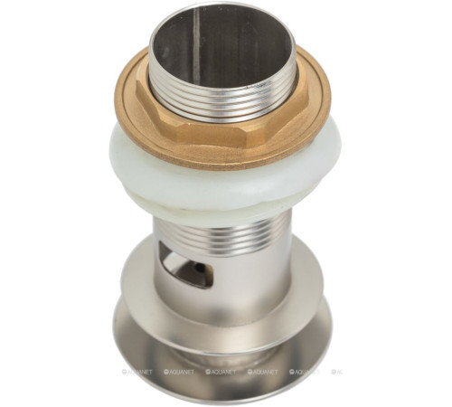 Донный клапан Allen Brau Priority Round 1 1/4 с переливом брашированный никель 5.31023-BN