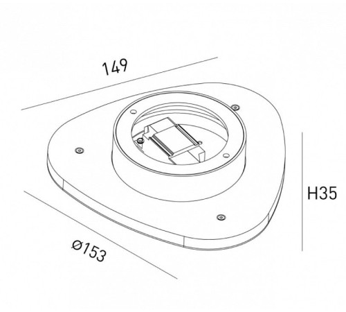 Накладной светильник DesignLed ML 00-00016544