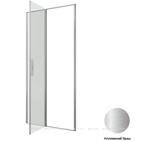 Душевая дверь Allen Brau Priority 1000 мм стекло Optiwhite 8 мм браш. алюминий 3.31029.BA