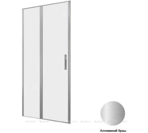 Душевая дверь Allen Brau Priority 1000 мм стекло Optiwhite 8 мм браш. алюминий 3.31029.BA