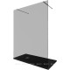Душевая перегородка Allen Brau Infinity 2 1600 мм тонированное стекло 3.21056.BA.T