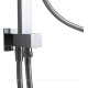 Душевая система Allen Brau INFINITY без смесителя верхний и ручной душ хром 5.21031-00
