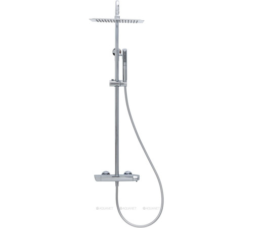 Душевая система Allen Brau INFINITY 4.0 с термостатом верхний душ 300 мм хром 5.21032-00