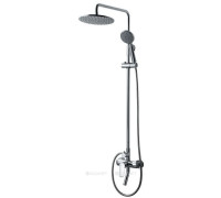 Душевая колонна со смесителем для ванны Bravat Rhein хром F6429564CP-A-ENG