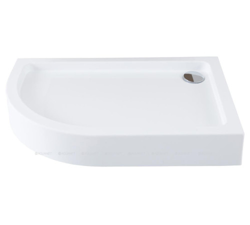 Поддон акриловый Aquanet GL180 1/4 круга правый 120х80х18 см 00265567