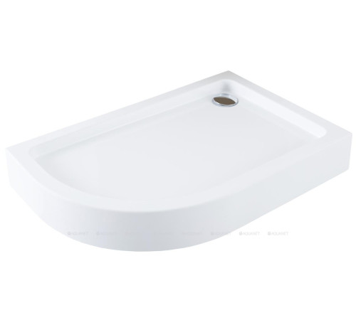 Поддон акриловый Aquanet GL180 1/4 круга правый 120х80х18 см 00265567
