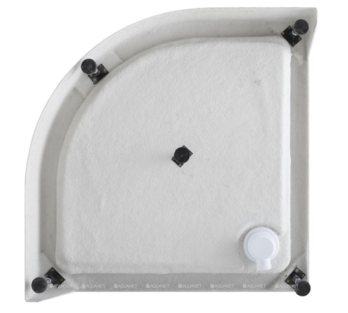 Поддон акриловый Aquanet GL180 1/4 круга 80х80х18 см 00265569