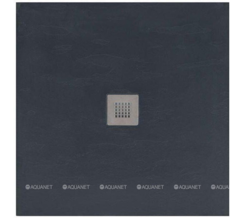 Поддон литьевой Aquanet Pleasure NEW 900х900х30 мм черный камень 00258888