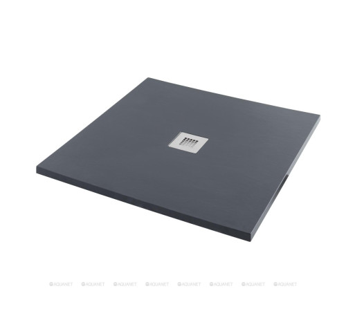 Поддон литьевой Aquanet Pleasure NEW 900х900х30 мм черный камень 00258888